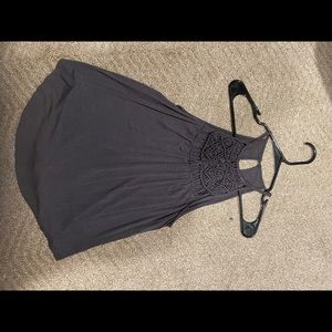 American Eagle Charcoal Soft and Sexy Tank